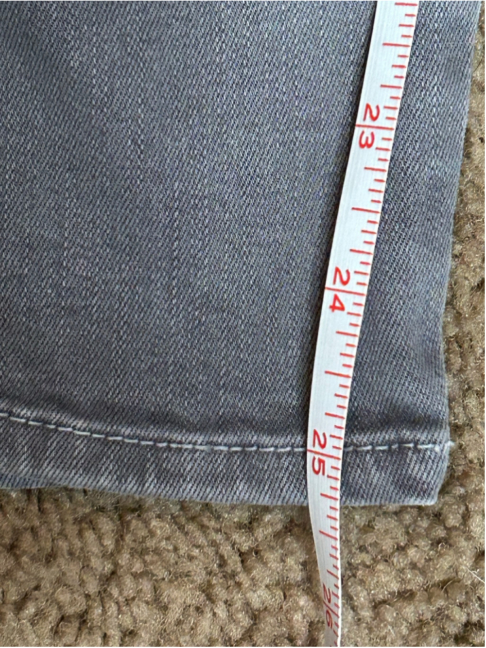 Girls L'Agence Skinny Jeans Size 26 Grey - Picture 9 of 11